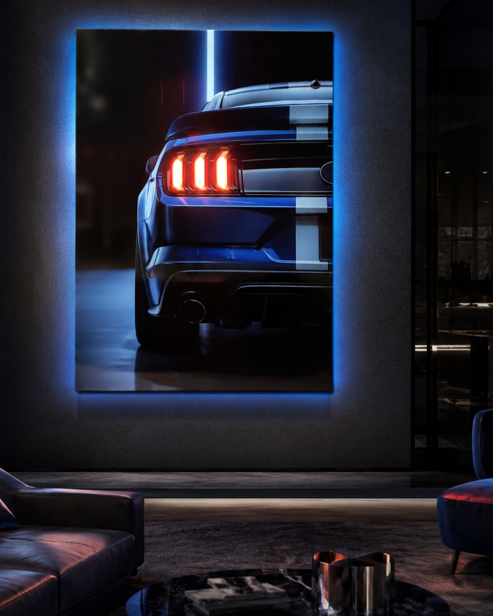 Render wnętrza z obrazem LED — Ford
